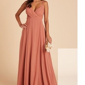 KAIA DRESS Chiffon Terracotta Size Small